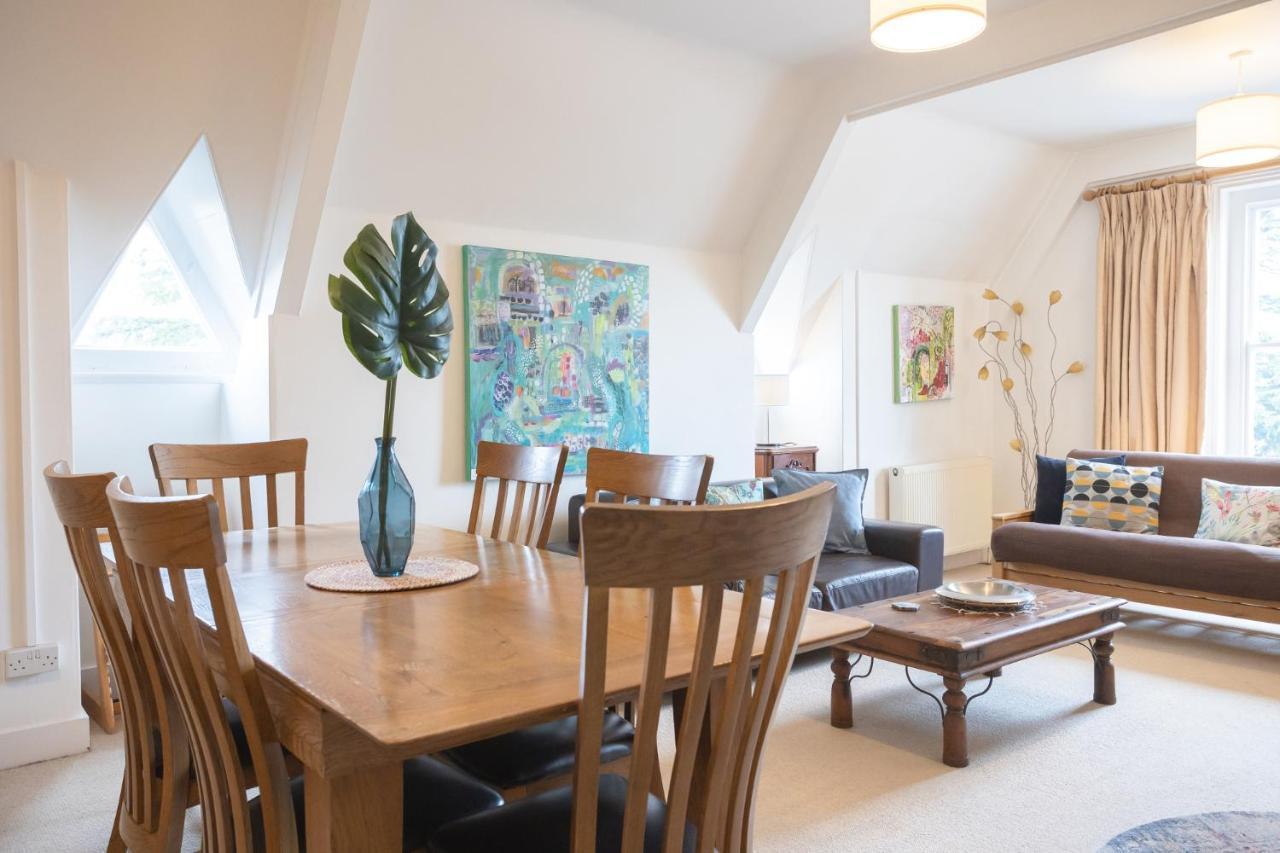 Appartamento Spacious 3Br Victorian Cheltenham Loft Flat In Cotswolds - Free Parking Esterno foto